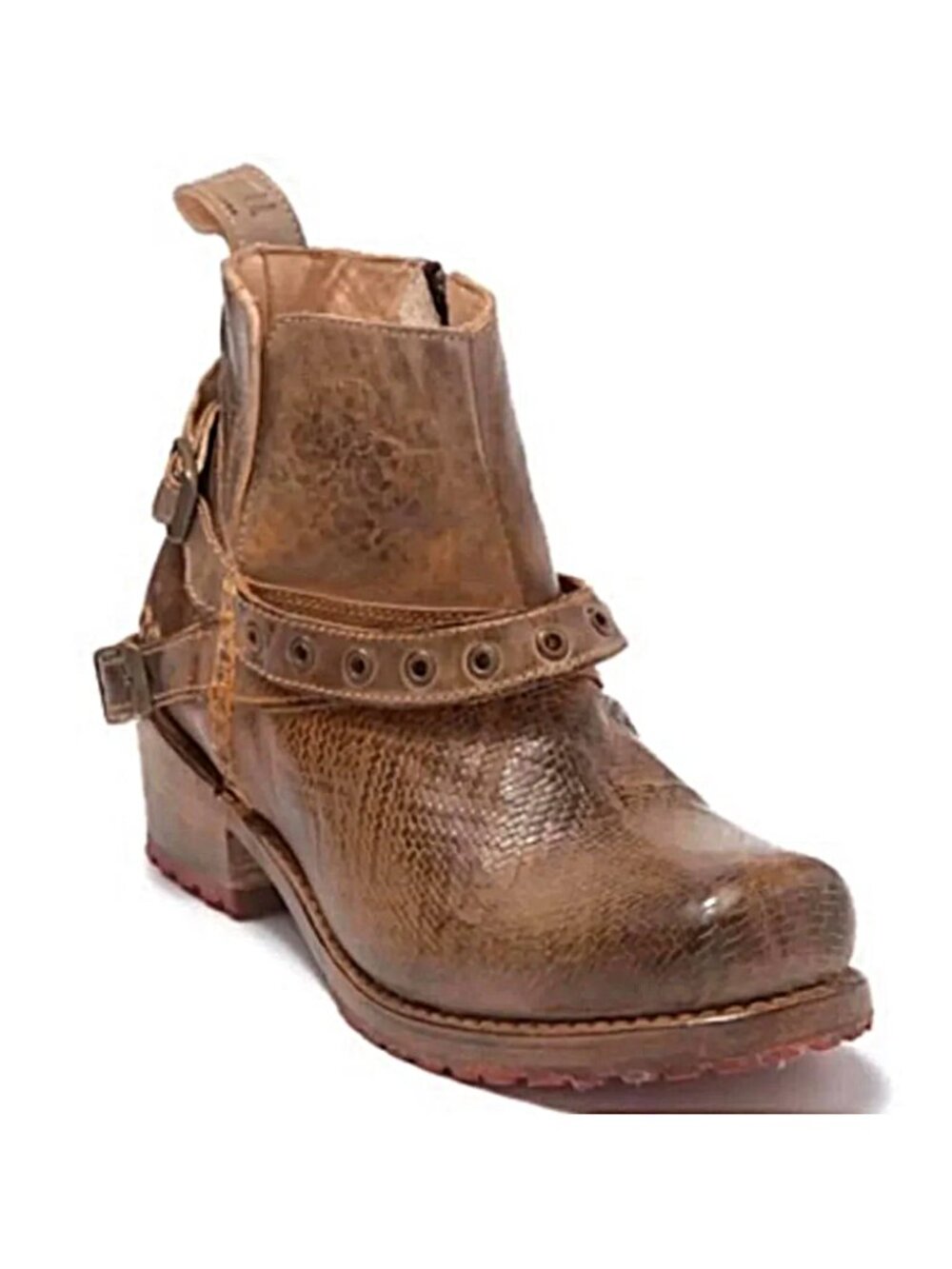 Bed Stu Georgia Zipper Western Boots